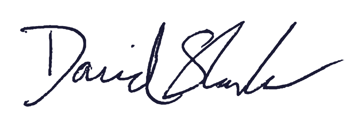 Signature of Dave, Head of Strategy